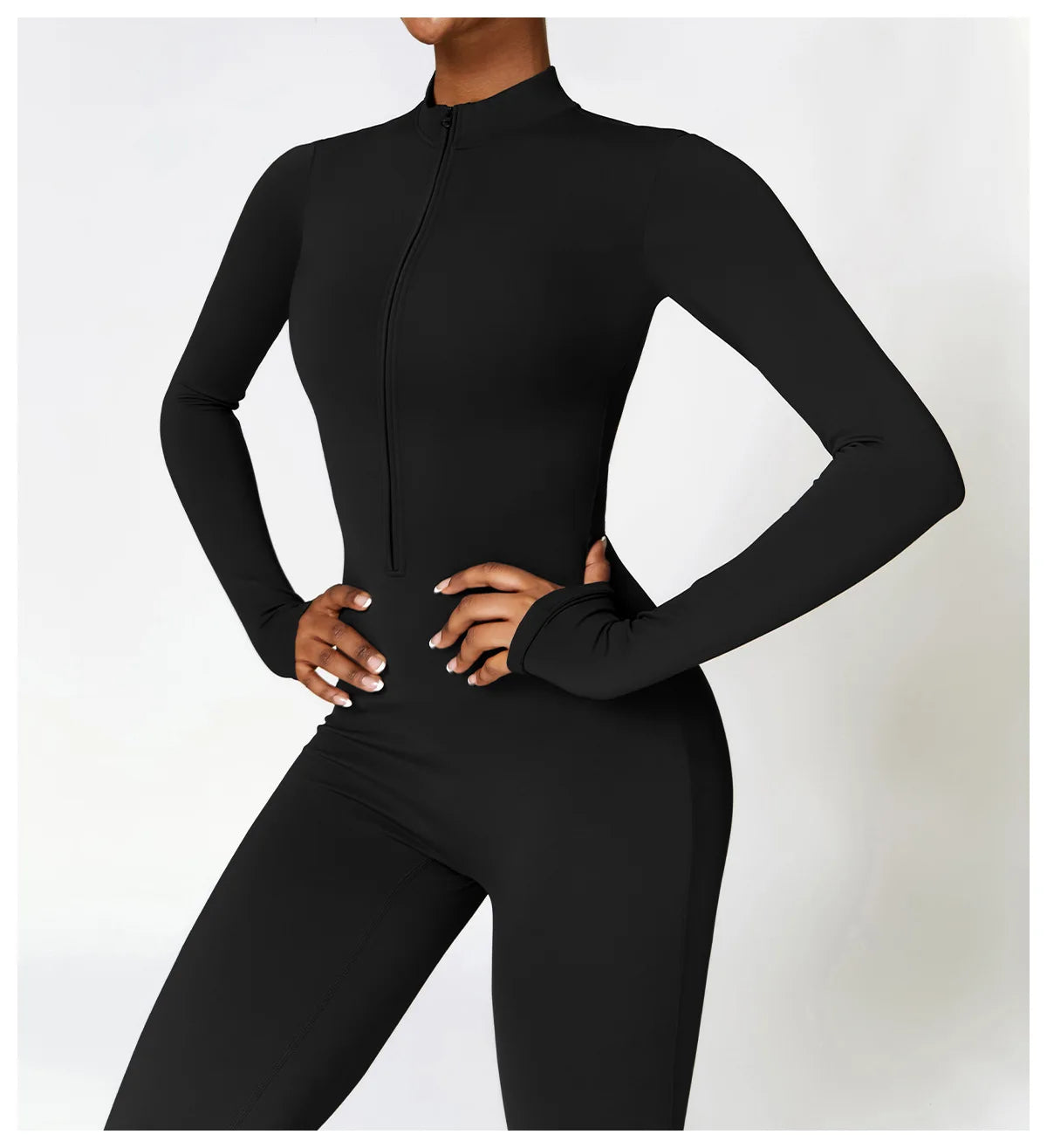 ZipSculpt Jumpsuit