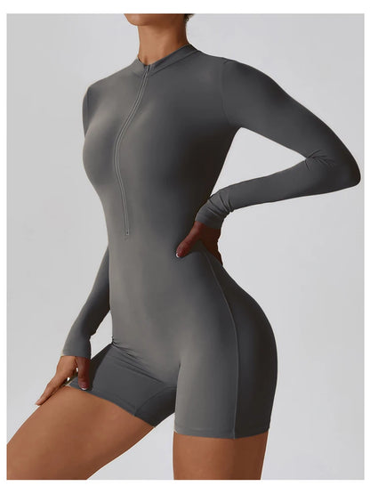 FlexZip Long Sleeve One-Piece