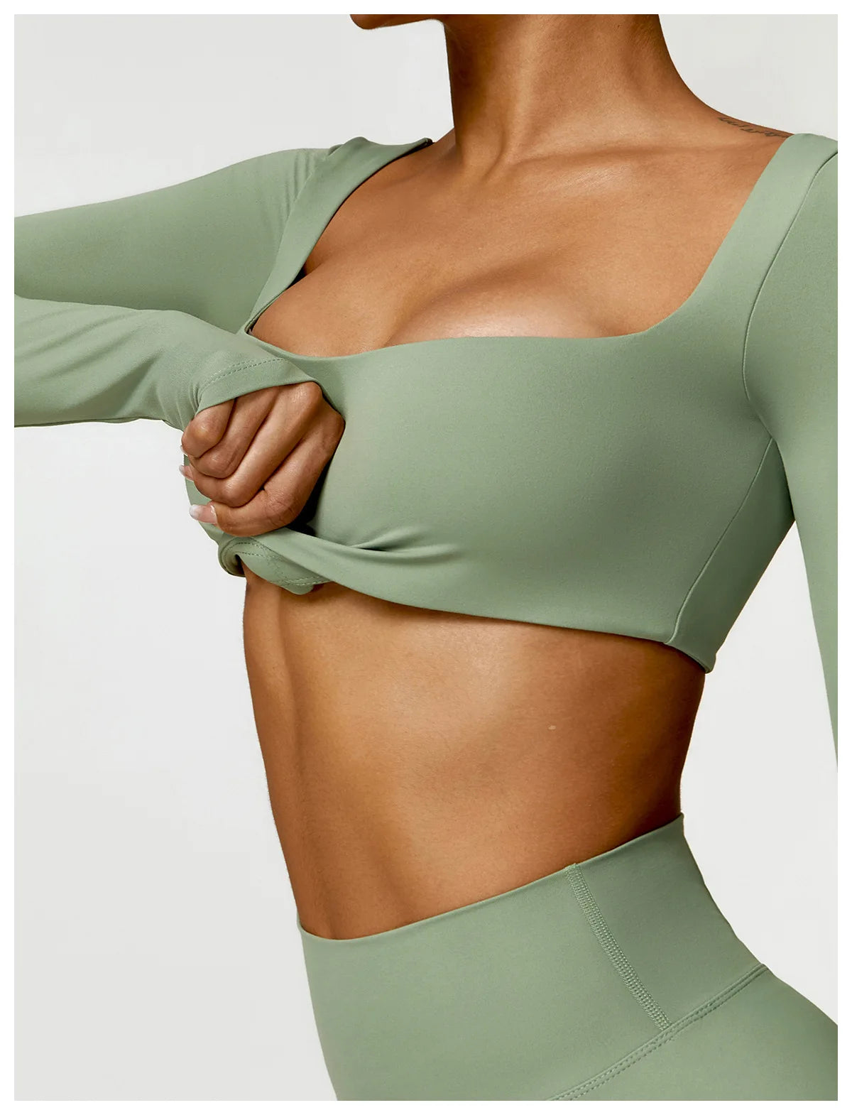 Dry Long Sleeve Shorts Set