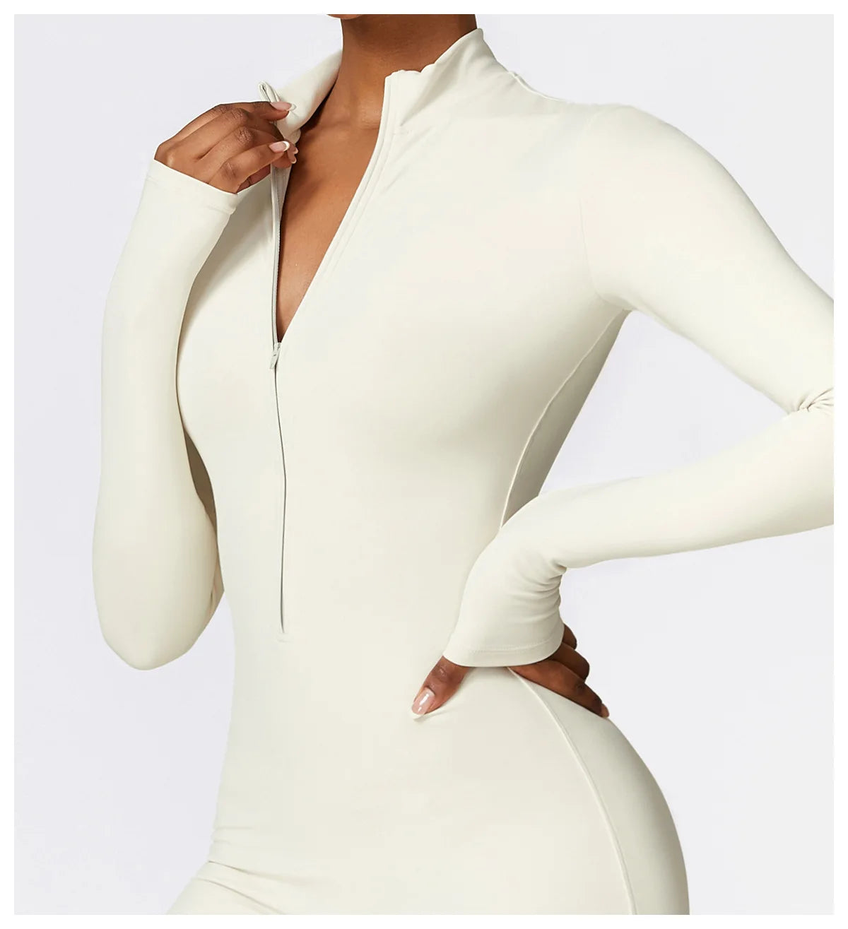 ZipSculpt Jumpsuit