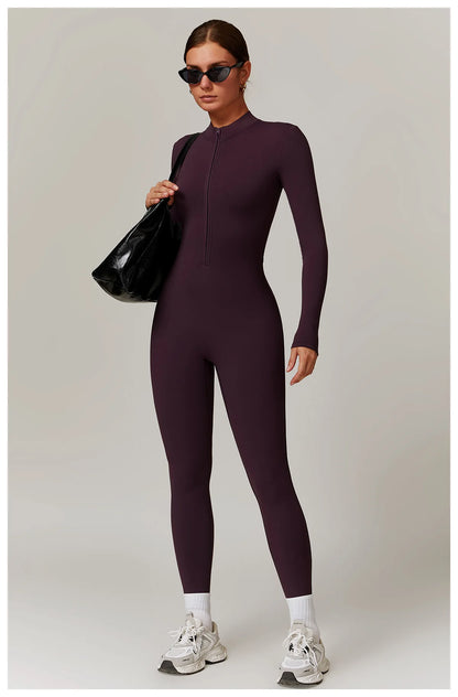 ZipSculpt Jumpsuit
