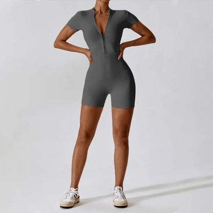 FlexZip Short Sleeve One-Piece