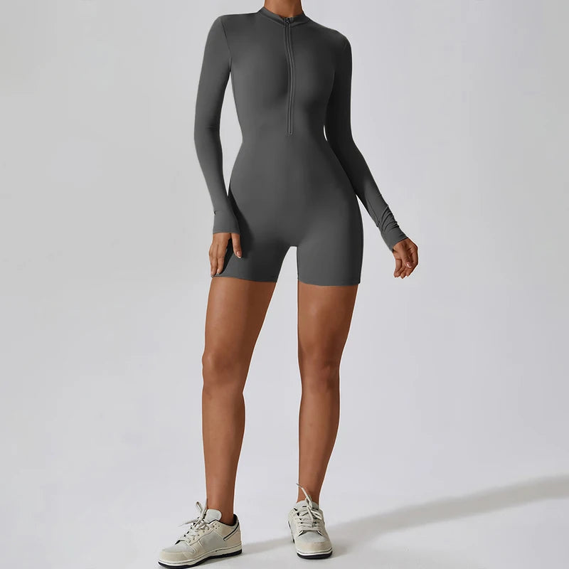 FlexZip Long Sleeve One-Piece