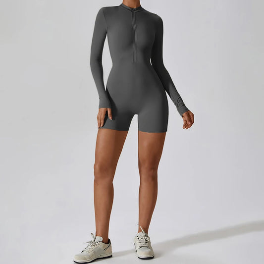 FlexZip Long Sleeve One-Piece