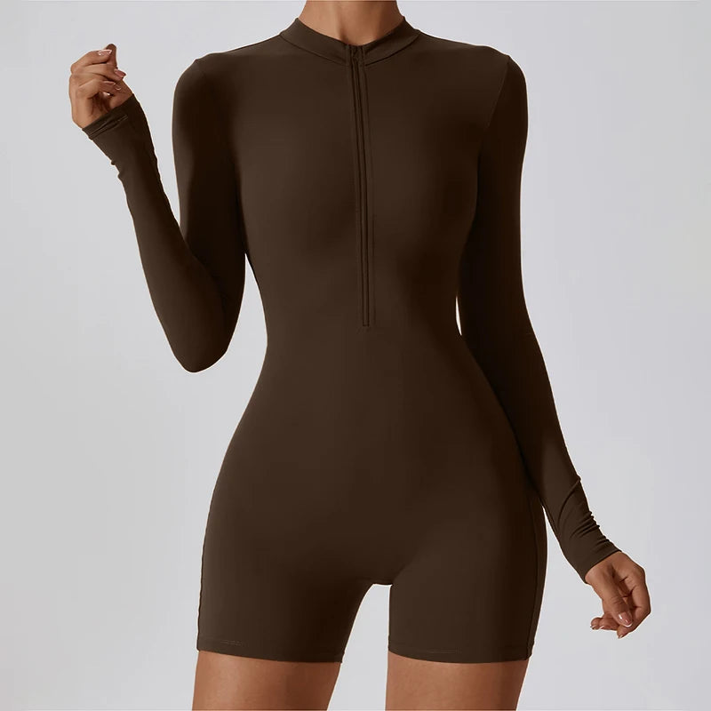 FlexZip Long Sleeve One-Piece