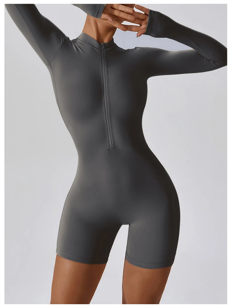 FlexZip Long Sleeve One-Piece