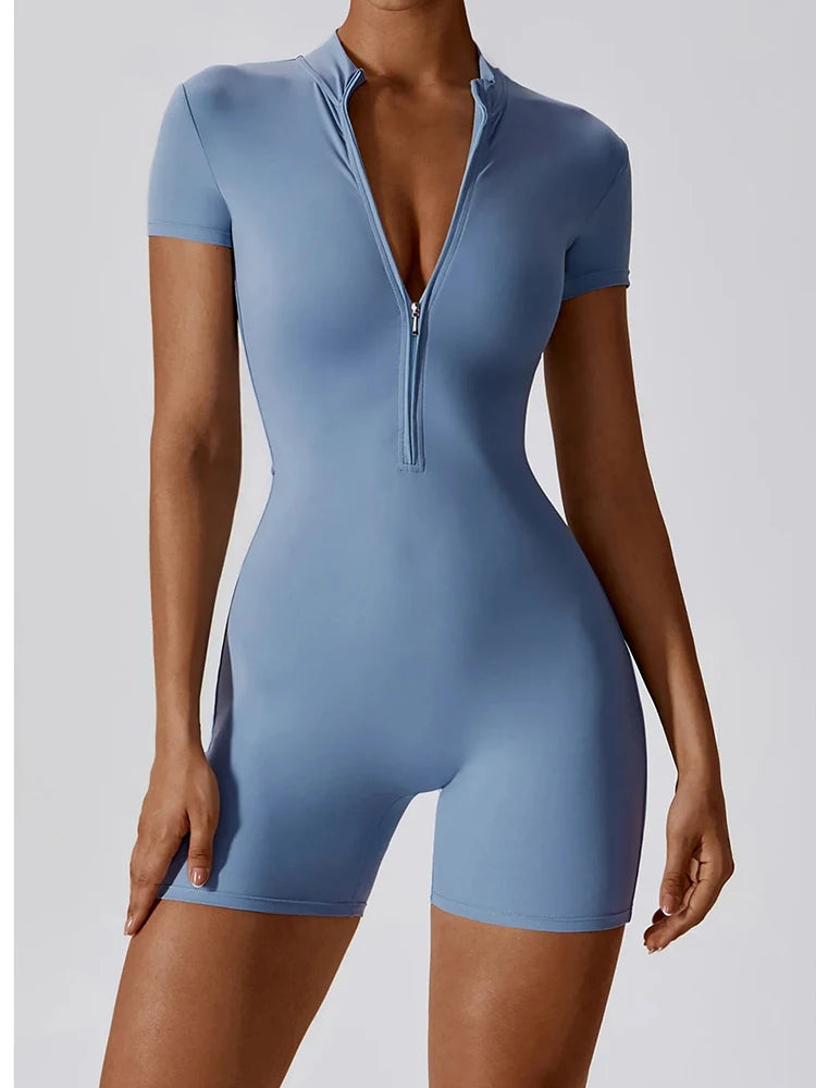 FlexZip Short Sleeve One-Piece